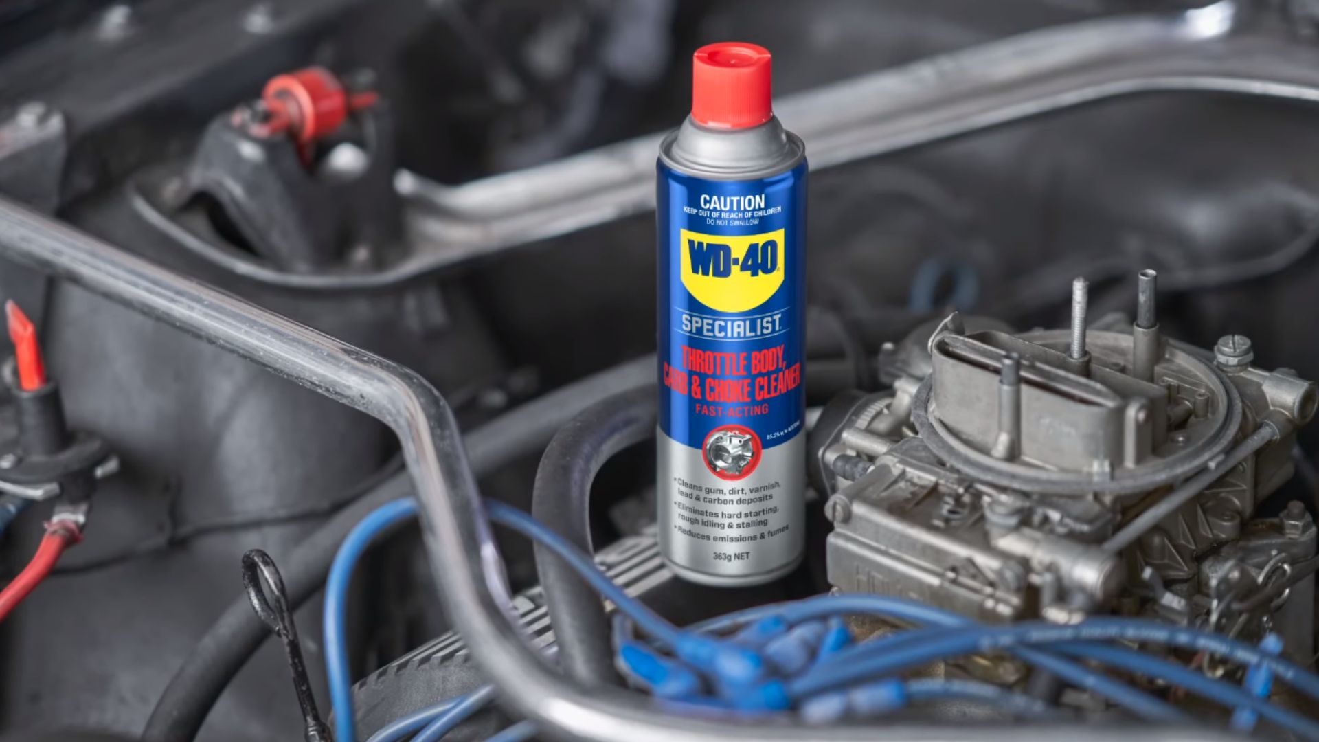 Dung dịch bảo dưỡng bình xăng con WD-40® Specialist™ Automotive Throttle Body Carb Choke Cleaner