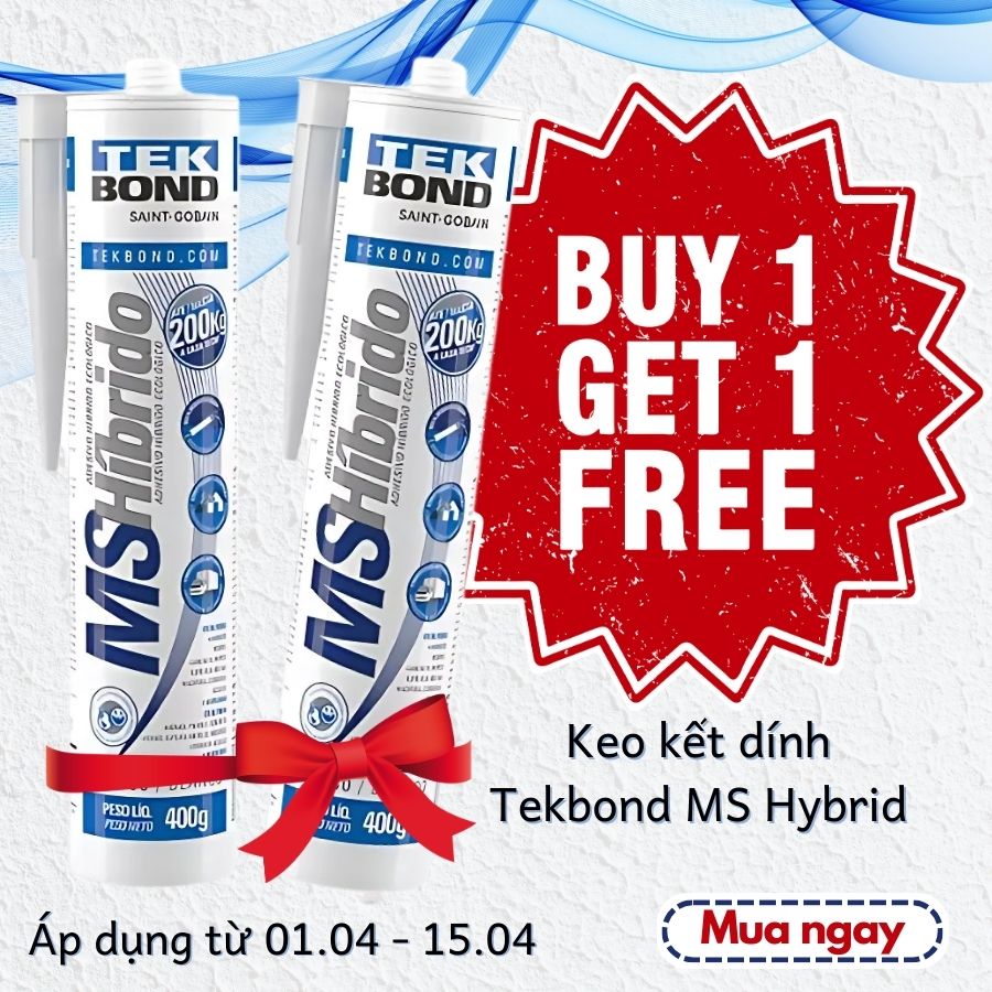 Keo Silicone TekBond MS Hybrid trung tính 611332