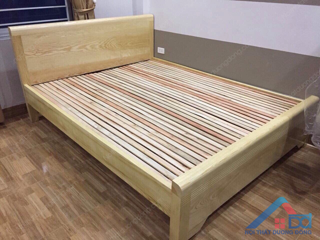 Giường gỗ sồi 1.2m giá rẻ - GN 28 | CÔNG TY CỔ PHẦN ĐẦU TƯ VÀ PHÁT ...