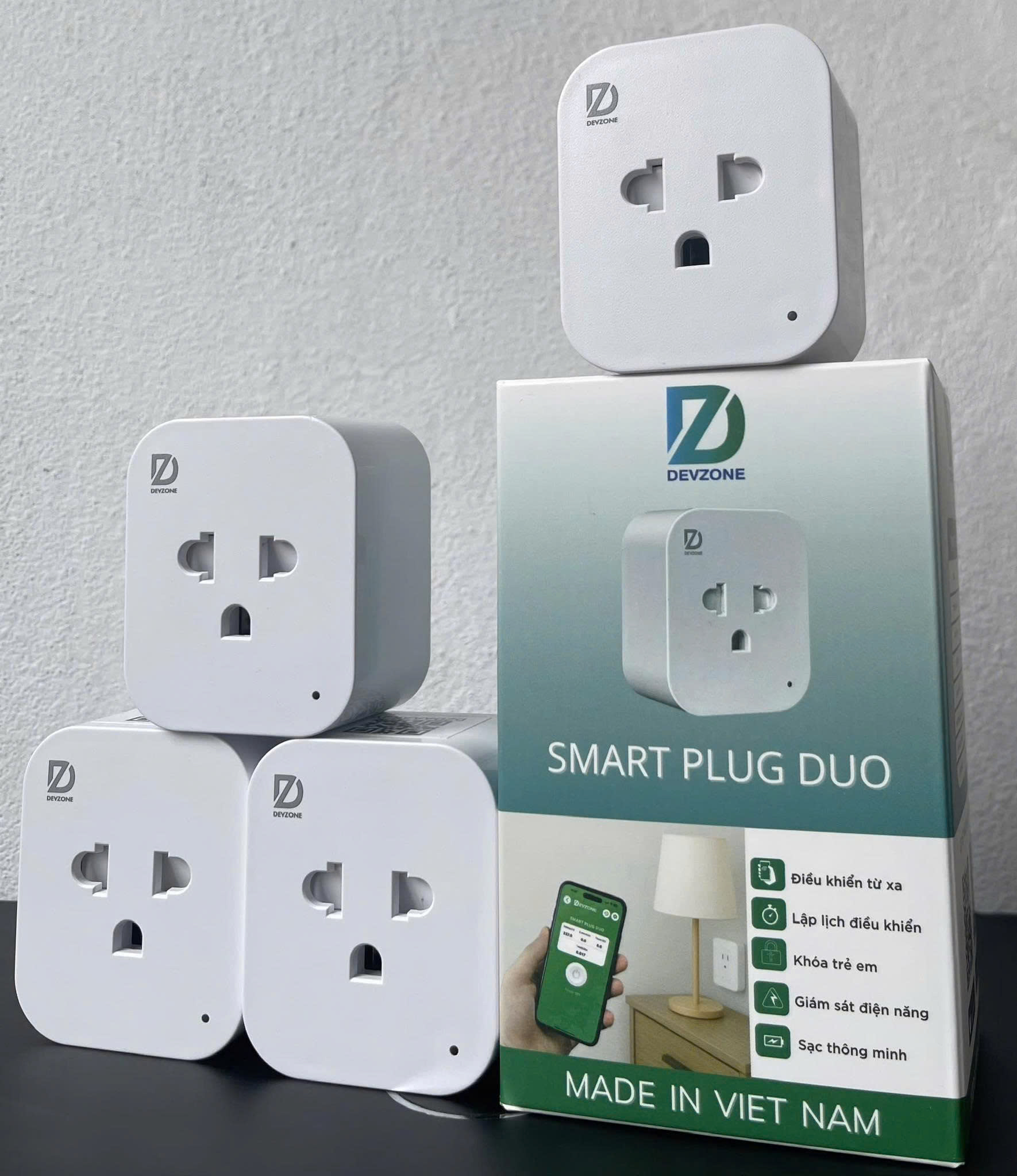 Ổ Cắm Thông Minh DEVZONE - Phòng Ngừa Rủi Ro Chập Điện Cho Gia Đình