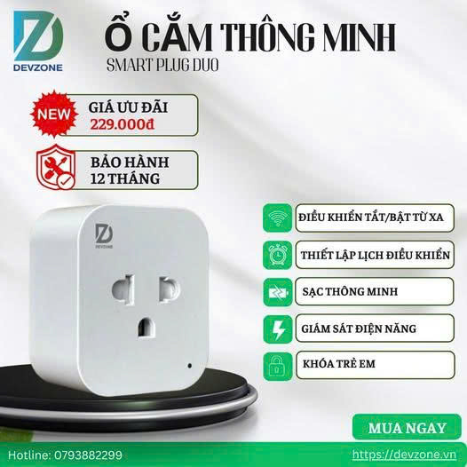 Ổ Cắm WiFi DEVZONE – Giải Pháp An Toàn Cho Người Hay Đi Công Tác, Du Lịch