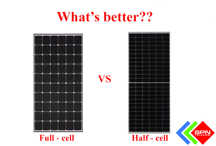 So Sánh Tấm Pin Half-Cell Với Tấm Pin Full-Cell CANADIAN