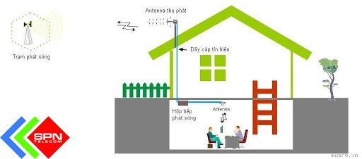 Kích Sóng Điện Thoại Di Động Tòa Nhà Quy Mô Nhỏ | SPN