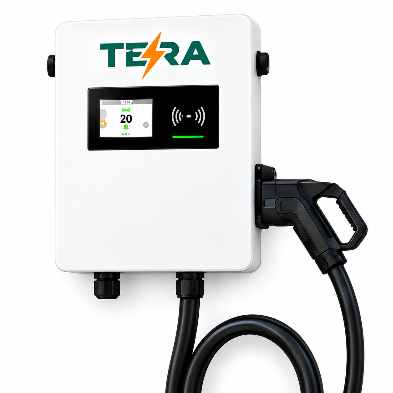 Trạm Sạc Nhanh Ô Tô Điện TERA DC 7-120kW - Quản Lý Thông Minh, Chống Cháy Tiêu Chuẩn & Bền Bỉ