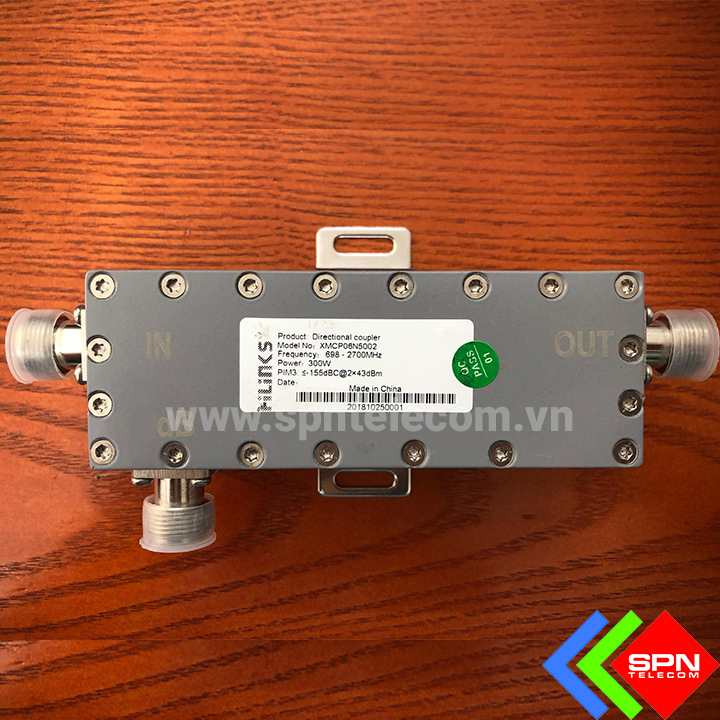 Bộ chia sóng công suất lệch suy hao chèn giảm 6 dB Directional Coupler nhiều cổng kích sóng điện thoại di động chính hãng