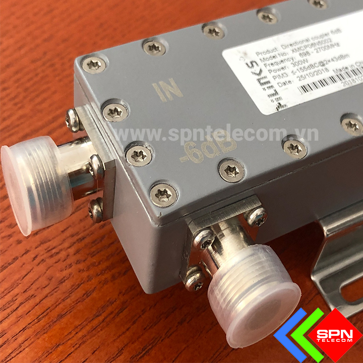 Bộ chia sóng công suất lệch suy hao chèn giảm 6 dB Directional Coupler nhiều cổng kích sóng điện thoại di động chính hãng