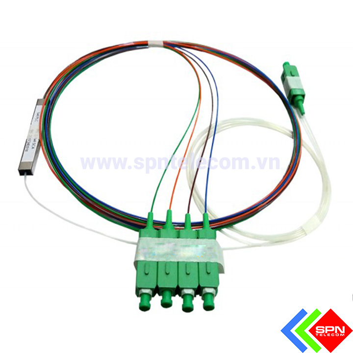 Bộ dây chia quang Optical Splitter 2 4 8 16 32 đầu lắp hệ thống GPON internet truyền hình kích sóng điện thoại IBS DAS