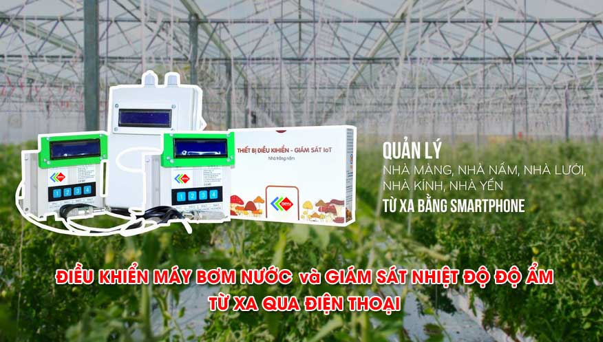Điều Khiển Máy Bơm Nước Từ Xa Bằng Điện Thoại