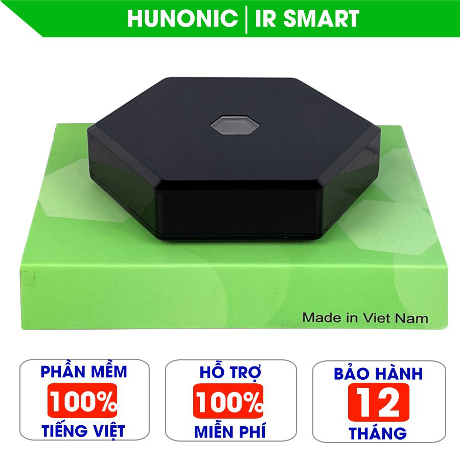 Bộ điều khiển hồng ngoại IR thông minh wifi bật tắt tivi, điều hòa, quạt từ xa qua điện thoại chính hãng