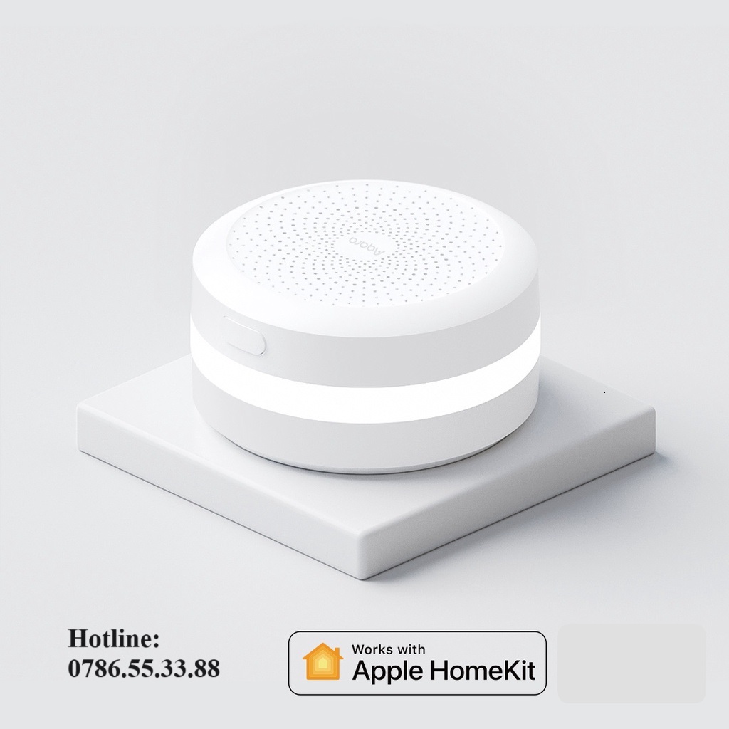 Bộ điều khiển trung tâm AQARA HUB hỗ trợ app Homekit Apple Iphone model M2/ M1s/M1s gen 2 mới nhất 2023.