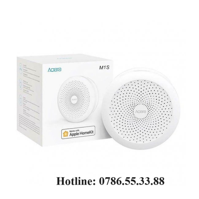 Bộ điều khiển trung tâm AQARA HUB hỗ trợ app Homekit Apple Iphone model M2/ M1s/M1s gen 2 mới nhất 2023.