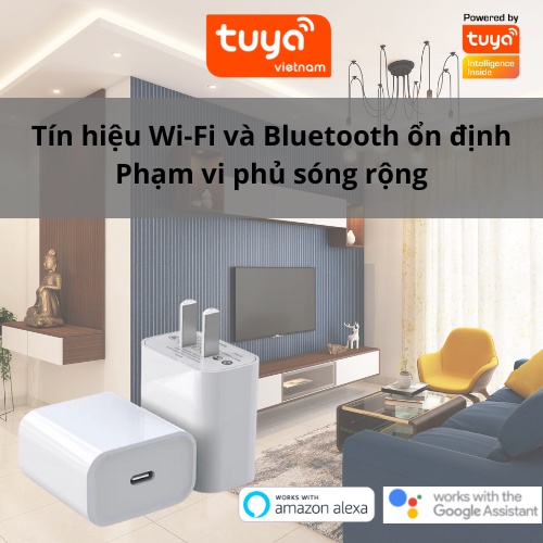 Bộ Điều Khiển Trung Tâm Hub Gateway TUYA Zigbee Bluetooth Kết Nối Lên Tới 200 Thiết Bị Nhà Thông Minh Smart Home Bản Quốc Tế