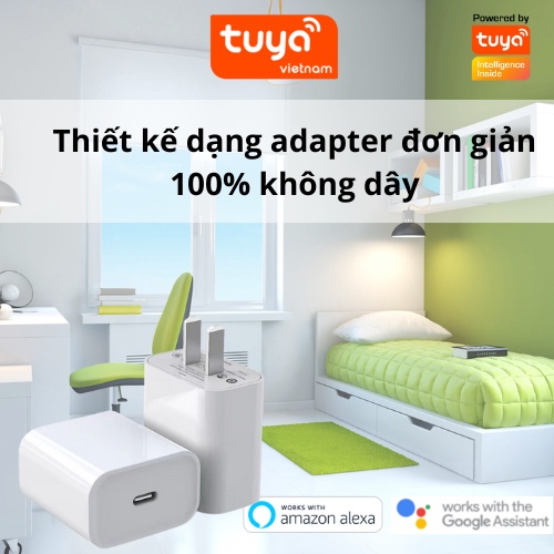 Bộ Điều Khiển Trung Tâm Hub Gateway TUYA Zigbee Bluetooth Kết Nối Lên Tới 200 Thiết Bị Nhà Thông Minh Smart Home Bản Quốc Tế