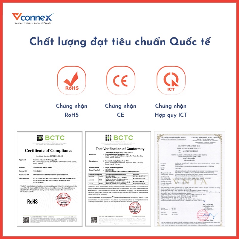 Bộ điều khiển trung tâm Vconnex WiFi Bluetooth Mesh Zigbee RF bật tắt thiết bị nhà thông minh từ xa qua điện thoại