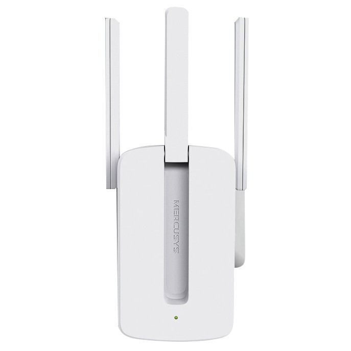 Bộ kích sóng Wifi MERCUSYS MW 300 RE 3 râu siêu khỏe cắm trực tiếp ổ điện tăng cường mở rộng vùng tín hiệu yếu