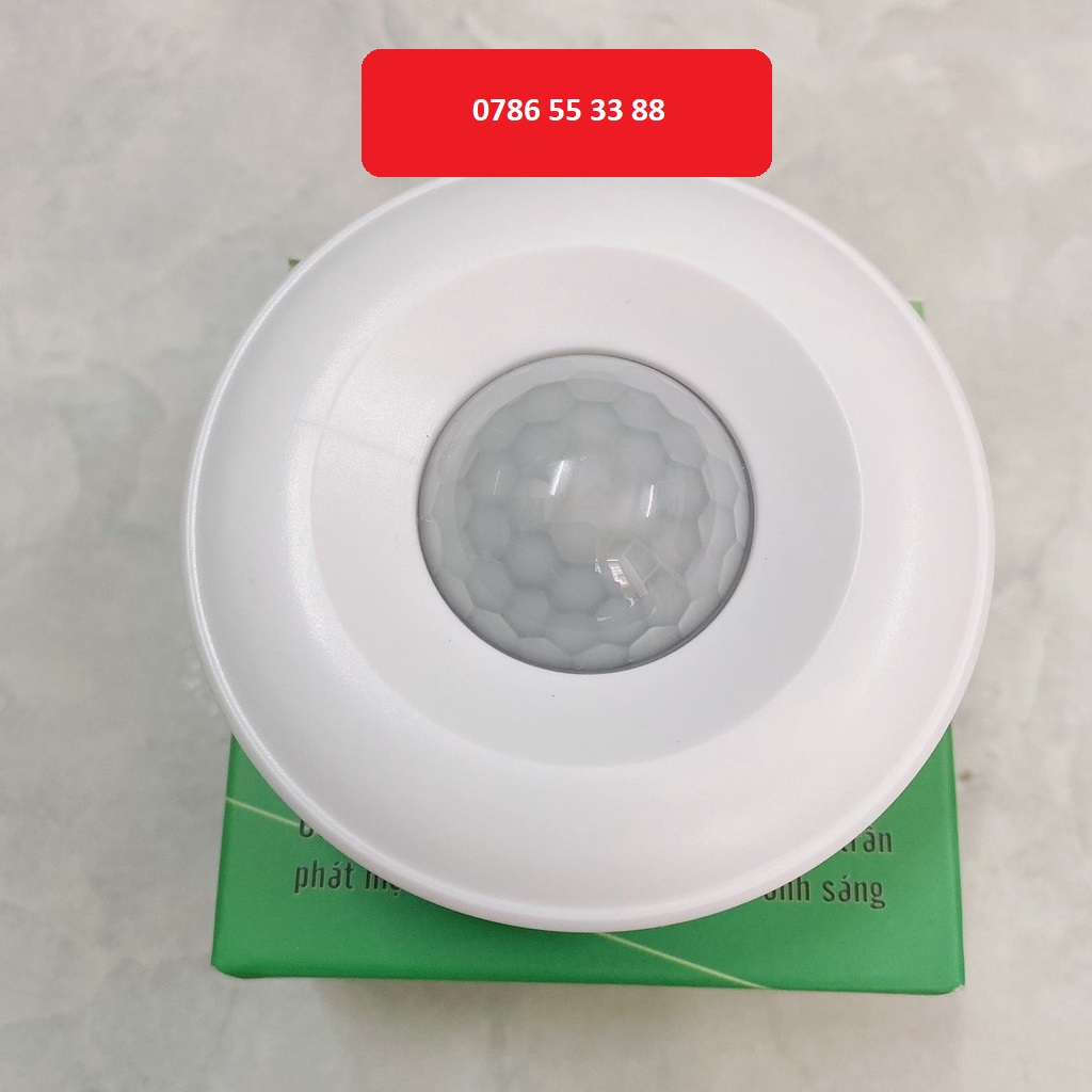 Cảm biến chuyển động HUNONIC đo mức ánh sáng phát hiện người ra vào trộm đột nhập kết nối Bluetooth điều khiển giọng nói