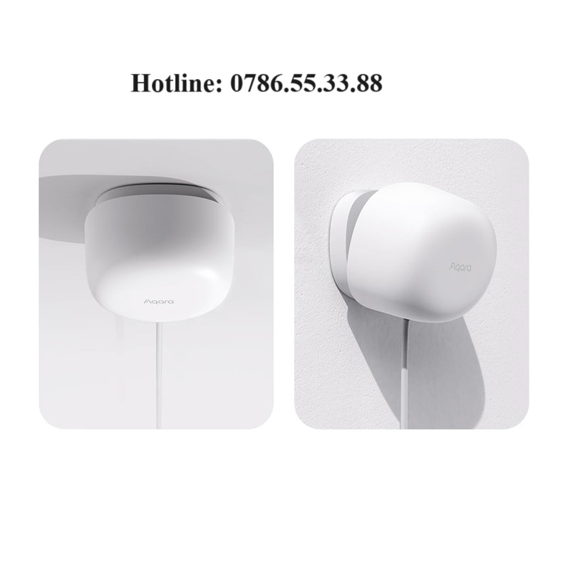 Cảm biến hiện diện AQARA Zigbee Homekit Apple chuyên lắp bật tắt đèn tự động phòng ngủ nhà vệ sinh phòng khách model FP1/FP2 cao cấp.