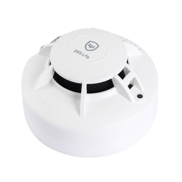 Cảm biến nhiệt PISAFE đầu báo nhiệt không dây phòng cháy cảnh báo cháy thông minh wifi đạt tiêu chuẩn PCCC phát hiện cháy nổ từ xa qua điện thoại