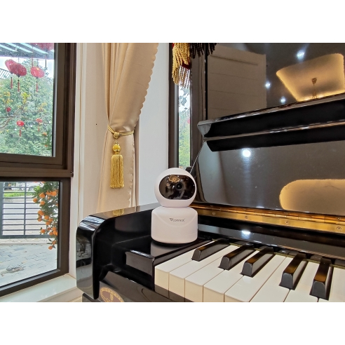 Camera thông minh VCONNEX AI wifi phát hiện chuyển động đàm thoại 2 chiều giám sát theo dõi điều khiển thiết bị smart home cao cấp
