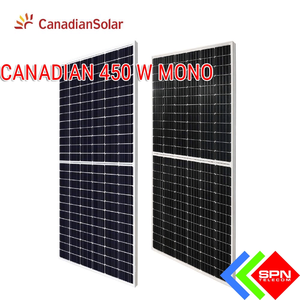 Pin CANADIAN 445 W 450 W HiKu MONO CS3W Model Mới Nhất 2020