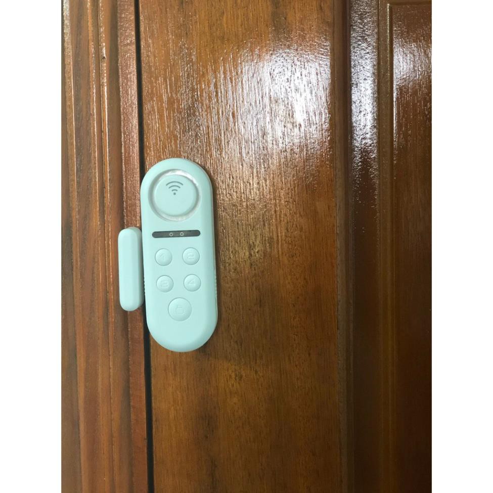 Thiết bị cảnh báo mở cửa mHome chống trộm cảnh báo mở cửa cổng quán cafe cửa cuốn ban công nhà kho nhà trạm văn phòng thông minh chính hãng Mobifone