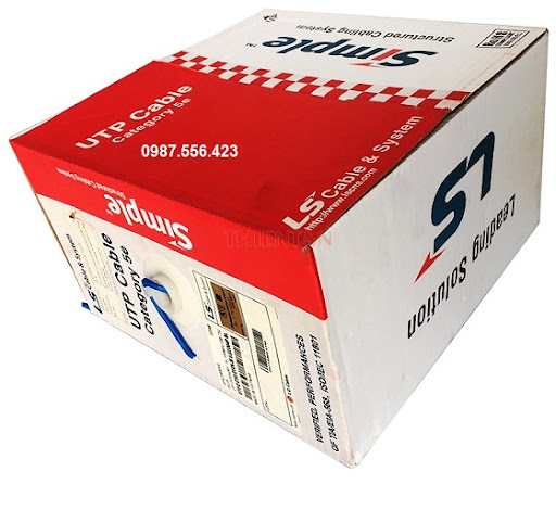 Dây cáp mạng Cat5e UTP LS Vina chính hãng