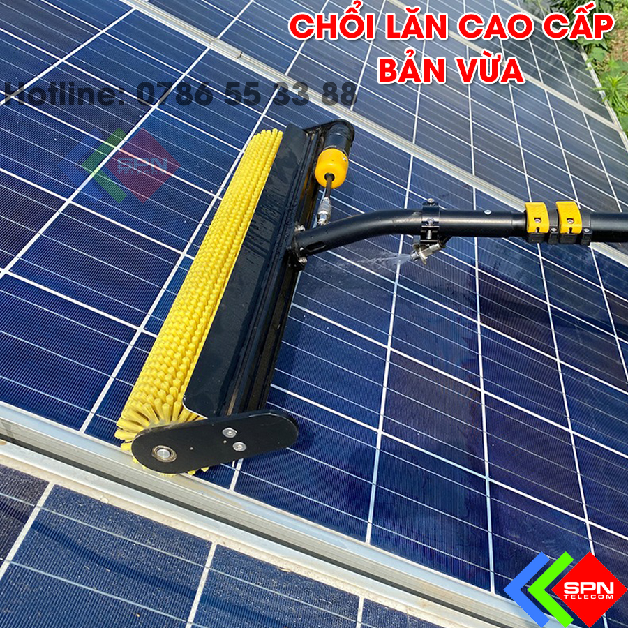 Chổi Rửa Pin Mặt Trời Cao Cấp Thiết Kế Mới Nhất 2021