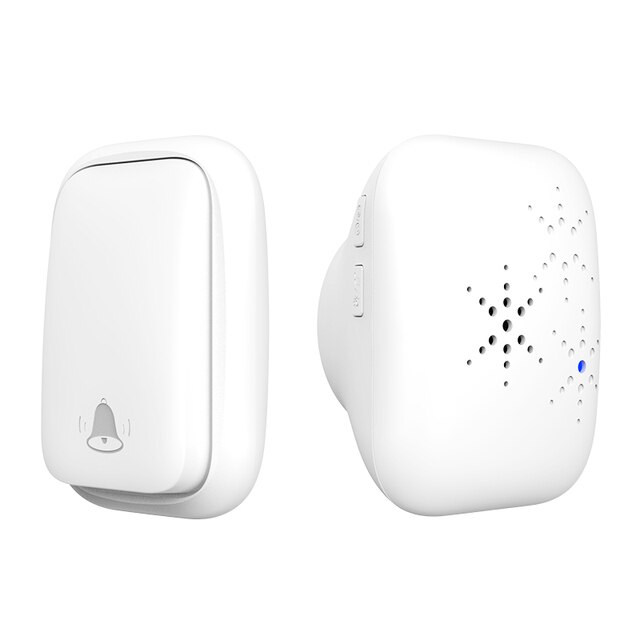 Chuông Cửa Không Dây Thông Minh TUYA Wifi Không Cần Dùng Pin Điều Khiển Cảnh Báo Từ Xa Qua Điện Thoại
