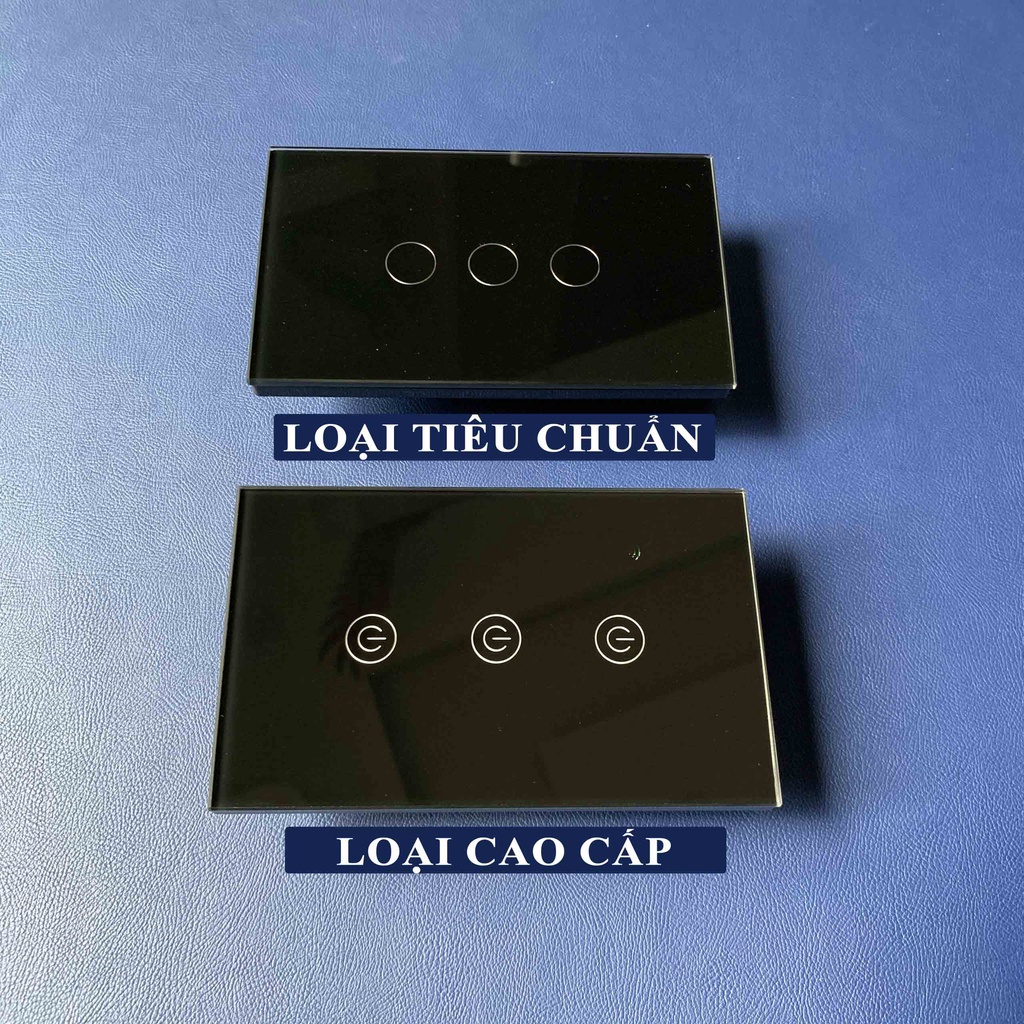 Công Tắc Cảm Ứng Thông Minh Wifi TUYA Hình Chữ Nhật 1-2-3-4 Nút Theo Dõi Điều Khiển Bật Tắt Thiết Bị Từ Xa Qua Điện Thoại