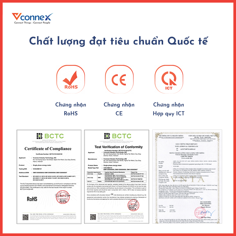 Công tắc cảm ứng thông minh wifi VCONNEX công suất cao 800 2500 W điều khiển bật tắt thiết bị từ xa qua điện thoại