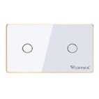 Công tắc cảm ứng thông minh wifi VCONNEX công suất cao 800 2500 W điều khiển bật tắt thiết bị từ xa qua điện thoại