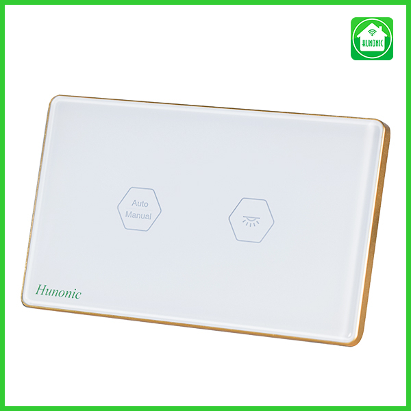 Công tắc cầu thang thông minh wifi HUNONIC DATIC bật tắt đèn liên kết cảm biến chuyển động công tắc cơ điều khiển từ xa qua điện thoại