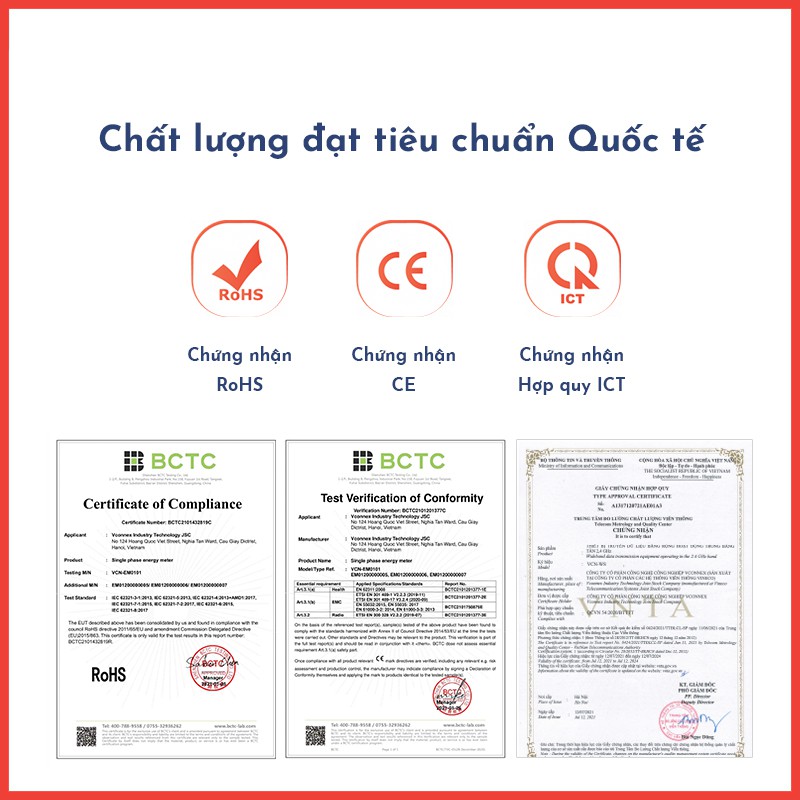 Công tắc chống giật bình nóng lạnh VCONNEX kết nối wifi thông minh cảnh báo điều khiển hẹn giờ bật tắt từ xa qua điện thoại