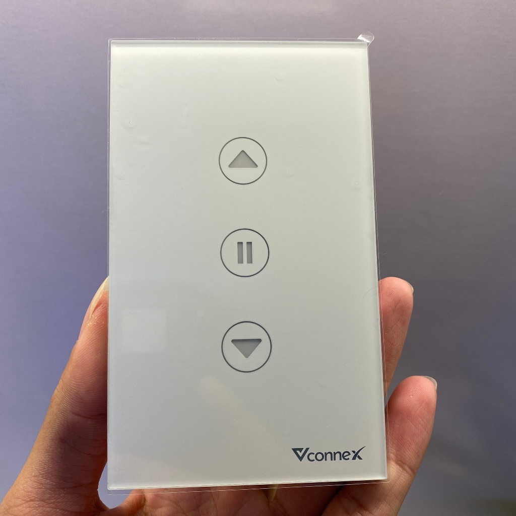 Công tắc cửa cuốn thông minh VCONNEX wifi điều khiển đóng mở cửa cuốn từ xa qua điện thoại