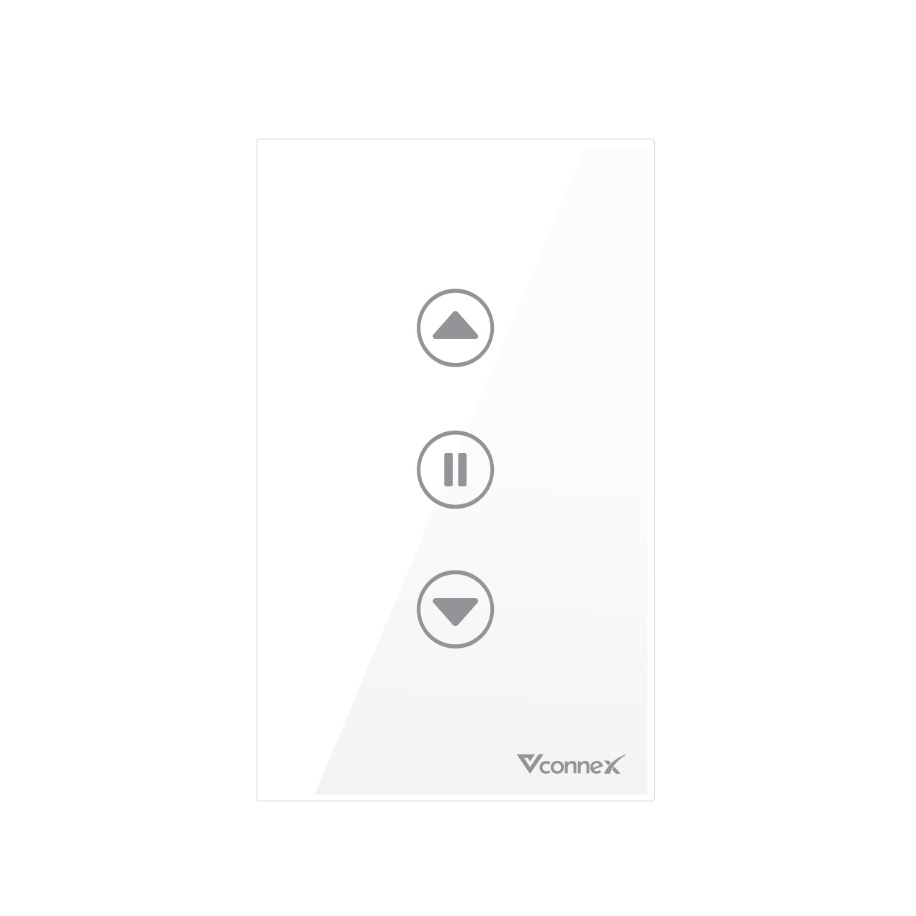 Công tắc cửa cuốn thông minh VCONNEX wifi điều khiển đóng mở cửa cuốn từ xa qua điện thoại