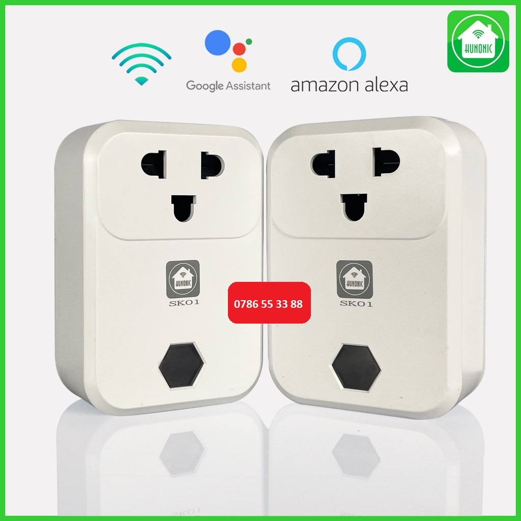Công tắc thông minh điều khiển bật tắt thiết bị từ xa qua điện thoại HUNONIC LAHU IR Việt Nam Chính Hãng
