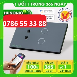 Công tắc thông minh điều khiển bật tắt thiết bị từ xa qua điện thoại HUNONIC LAHU IR Việt Nam Chính Hãng