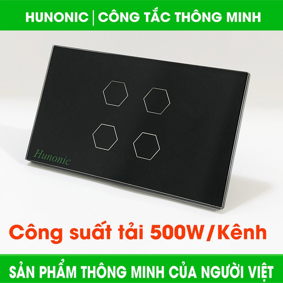 Công tắc thông minh điều khiển bật tắt thiết bị từ xa qua điện thoại HUNONIC LAHU IR Việt Nam Chính Hãng