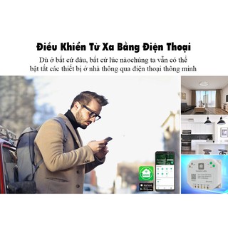 Công tắc thông minh wifi HUNONIC LAHU 1 2 4 kênh điều khiển bật tắt thiết bị từ xa qua điện thoại