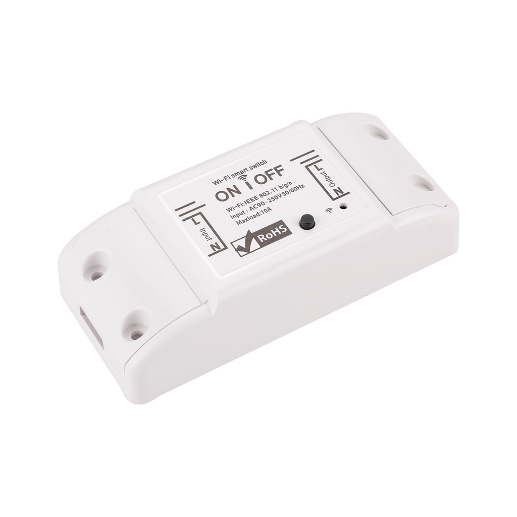 Công Tắc Thông Minh Wifi TUYA Basic theo dõi điều khiển bật tắt thiết bị điện từ xa qua điện thoại
