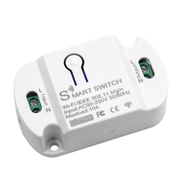 Công Tắc Thông Minh Wifi TUYA Smart Basic thay Sonoff điều khiển bật tắt thiết bị từ xa qua điện thoại