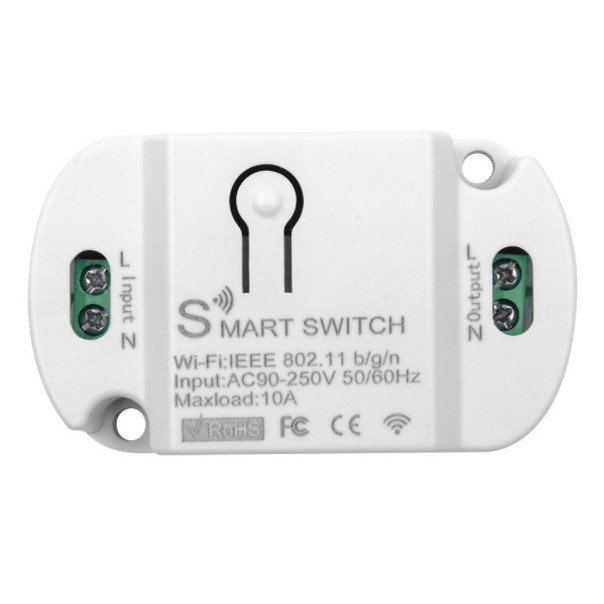 Công Tắc Thông Minh Wifi TUYA Smart Basic thay Sonoff điều khiển bật tắt thiết bị từ xa qua điện thoại