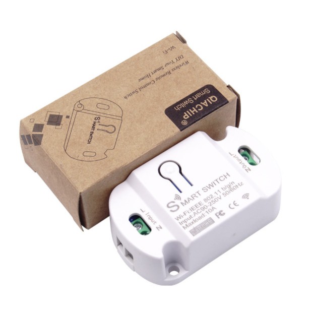 Công Tắc Thông Minh Wifi TUYA Smart Basic thay Sonoff điều khiển bật tắt thiết bị từ xa qua điện thoại