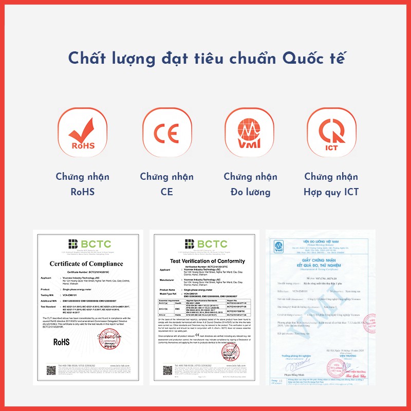 Công tơ điện tử thông minh wifi VCONNEX thiết bị giám sát điện năng tiêu thụ tính toán tiền điện theo dõi số điện từ xa qua điện thoại