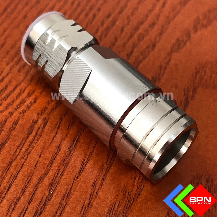 Đầu nối connector cáp feeder kích sóng điện thoại tăng sóng di động chuẩn 4.3/10 7/8 1/2 thẳng vuông N/M Male chính hãng