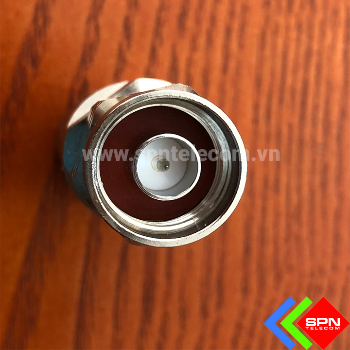 Đầu nối connector cáp feeder kích sóng điện thoại tăng sóng di động chuẩn 4.3/10 7/8 1/2 thẳng vuông N/M Male chính hãng