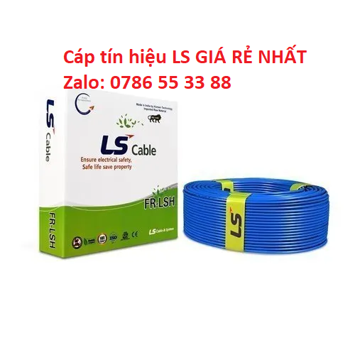 Dây cáp tín hiệu chống cháy LS CADIVI KABEL ALANTEK BENKA giá tốt nhất lõi xoắn kép cho công trình điện nhẹ, báo cháy, thầu ME chính hãng