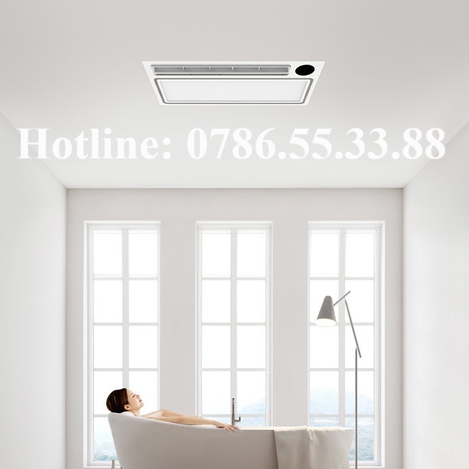 Đèn sưởi nhà tắm Yeelight Smart Bath YLYYB-0010 8 in 1 thông minh điều khiển qua app quốc tế.