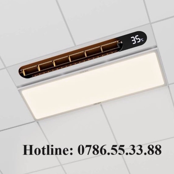Đèn sưởi nhà tắm Yeelight Smart Bath YLYYB-0010 8 in 1 thông minh điều khiển qua app quốc tế.