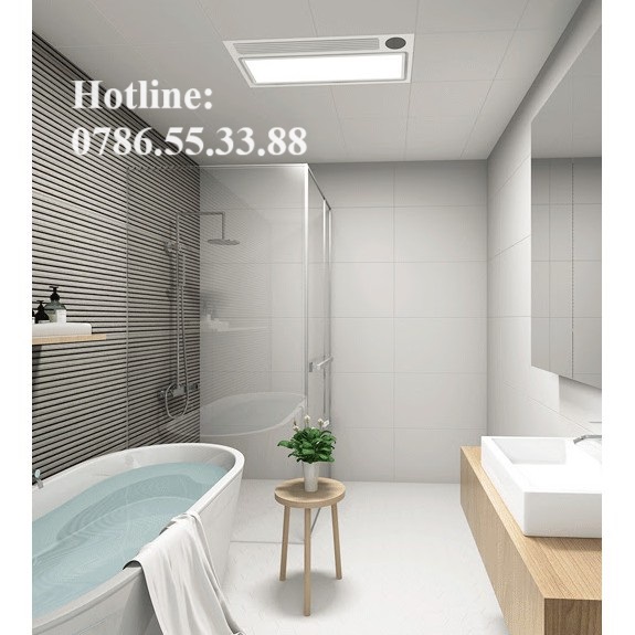 Đèn sưởi nhà tắm Yeelight Smart Bath YLYYB-0010 8 in 1 thông minh điều khiển qua app quốc tế.